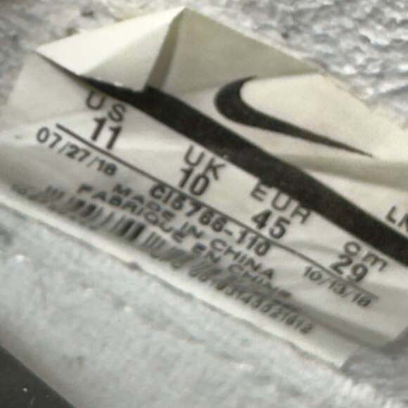 Nike Air Force 1 Low Noise Cancellation NCXL White Size 11 - Picture 8 of 8